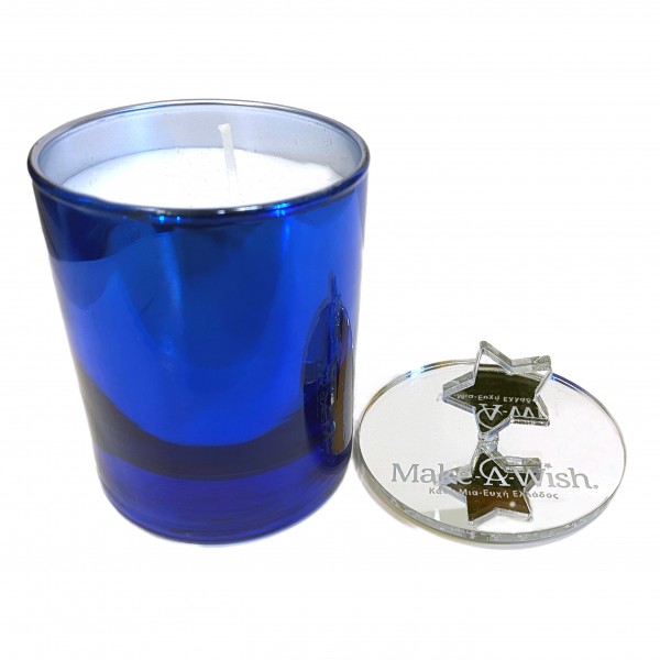 Μπλε αρωματικό κερί Make a Wish