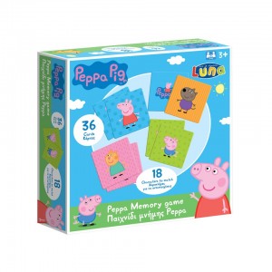 Επιτραπέζιο Παιχνίδι Μνήμης - Peppa Pig