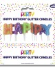 Κεράκια γεννεθλίων happy birthday 5Χ2 εκ