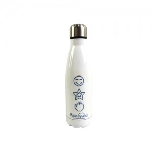 Μπουκάλι - θερμός μεταλλικό Stainless 750ml Make-A-Wish white