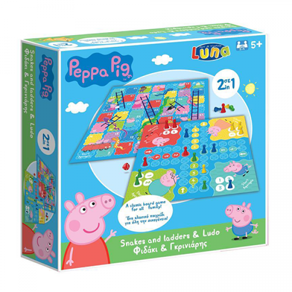Επιτραπέζιο Παιχνίδι Φιδάκι & Γκρινιάρης - Peppa Pig 